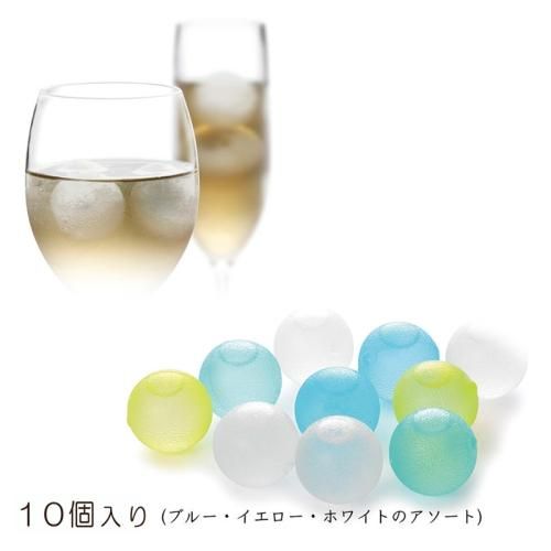 溶けない氷 クリスタルアイスボール 10個入 ブルー 繰り返し使える 溶けない氷 クリスタルアイスボール 10個入 ブルー 繰り返し使える