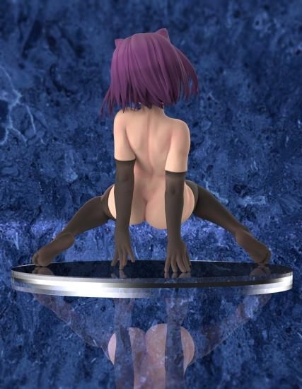 オリジナルフィギュア「末広」貧乳ver 1/7スケール塗装済み完成品