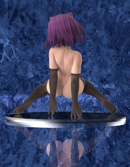 オリジナルフィギュア「末広」貧乳ver 1/7スケール塗装済み完成品