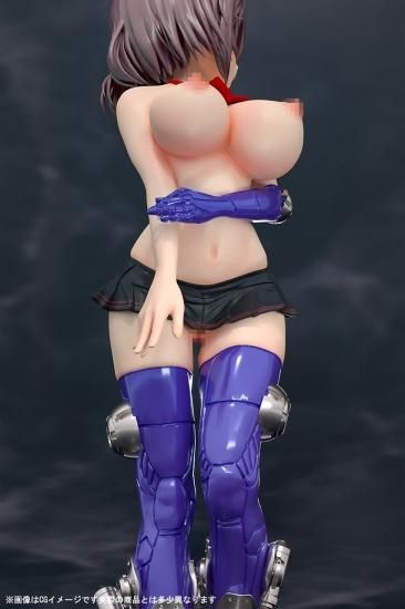 ショップ限定20個 メカ×JK×エロシリーズ オリジナル「桜」カラバリver. ノンスケール 塗装済み完成品