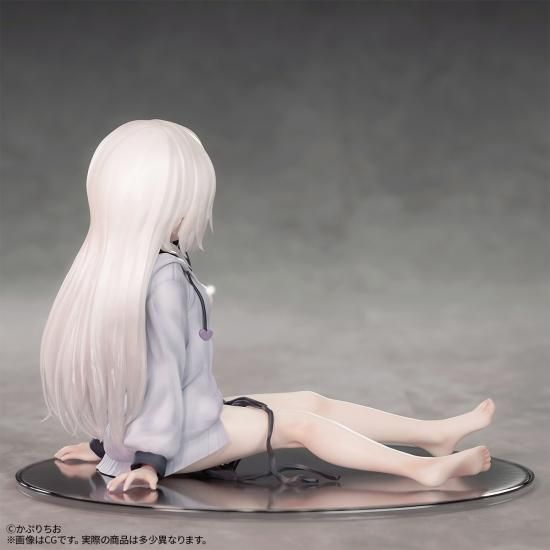 かぷりちお氏オリジナルイラスト「パーカー少女」ちょいえちver. 1/7スケール 塗装済み完成品フィギュア