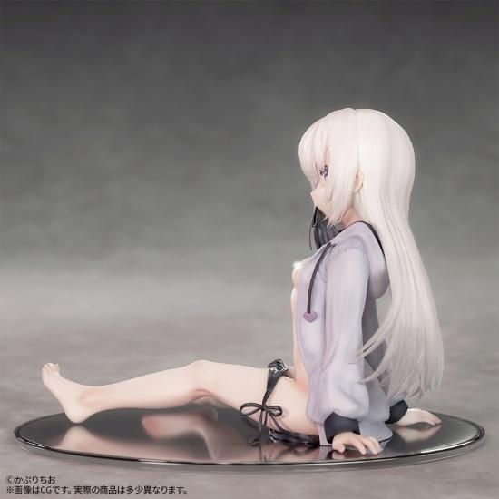 かぷりちお氏オリジナルイラスト「パーカー少女」ちょいえちver. 1/7スケール 塗装済み完成品フィギュア