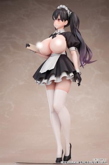 ポップキュン イラスト「高時給メイドカフェ店員さん」脱衣ver. 1/6スケール 塗装済み完成品フィギュア