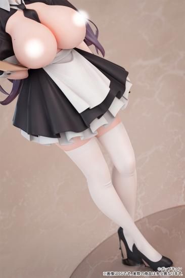 ポップキュン イラスト「高時給メイドカフェ店員さん」脱衣ver. 1/6スケール 塗装済み完成品フィギュア