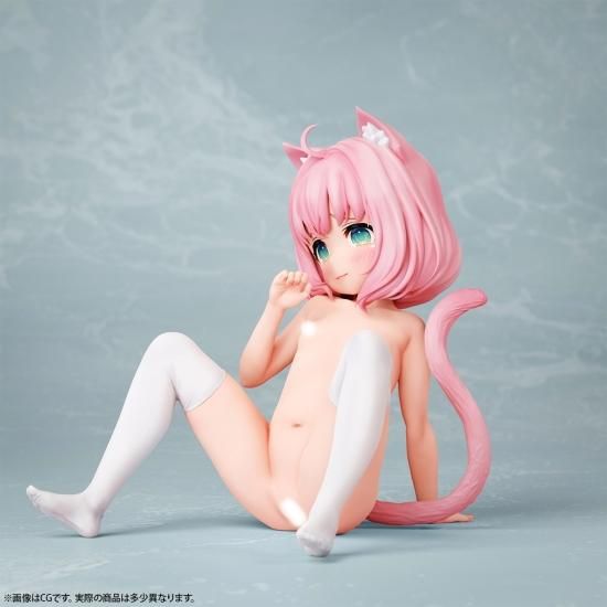 ウラ恋少女 擬人化ちびネコ マカロン 1/6スケール 塗装済み完成品フィギュア