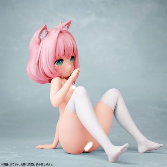 ウラ恋少女 擬人化ちびネコ マカロン 1/6スケール 塗装済み完成品フィギュア