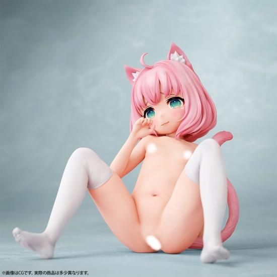 ウラ恋少女 擬人化ちびネコ マカロン 1/6スケール 塗装済み完成品フィギュア