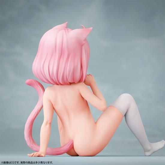 ウラ恋少女 擬人化ちびネコ マカロン 1/6スケール 塗装済み完成品フィギュア