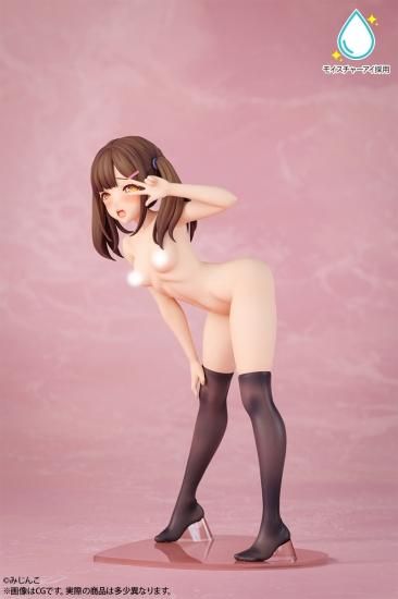 【インサイトショップ限定100体】みじんこ イラスト 橘母娘の撮影会「橘梨央」 モイスチャーアイver. 1/4スケール 塗装済み完成品フィギュア