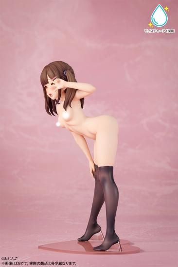 【インサイトショップ限定100体】みじんこ イラスト 橘母娘の撮影会「橘梨央」 モイスチャーアイver. 1/4スケール 塗装済み完成品フィギュア