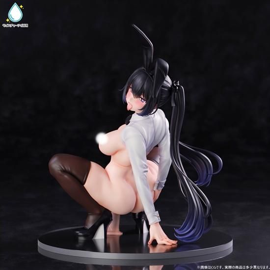 【限定100個】ウラ恋バニーガール 発情うさぎ ゆうり モイスチャーアイver. 1/4スケール 塗装済み完成品フィギュア
