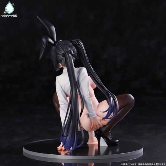 【限定100個】ウラ恋バニーガール 発情うさぎ ゆうり モイスチャーアイver. 1/4スケール 塗装済み完成品フィギュア