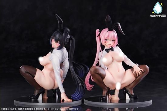 【限定100個】ウラ恋バニーガール 発情うさぎ ゆうり モイスチャーアイver. 1/4スケール 塗装済み完成品フィギュア