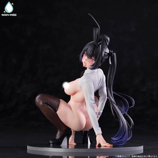 【限定100個】ウラ恋バニーガール 発情うさぎ ゆうり モイスチャーアイver. 1/4スケール 塗装済み完成品フィギュア