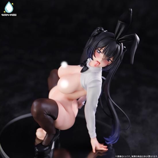 【限定100個】ウラ恋バニーガール 発情うさぎ ゆうり モイスチャーアイver. 1/4スケール 塗装済み完成品フィギュア