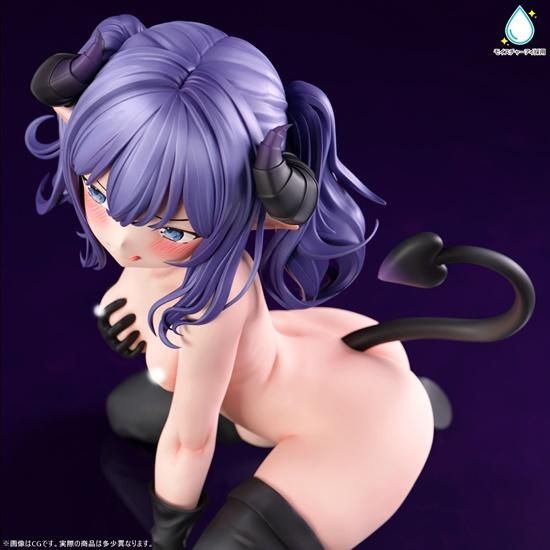 【限定100体】肉感少女 サキュバス ナハトちゃん モイスチャーアイver. 1/4スケール 塗装済み完成品フィギュア