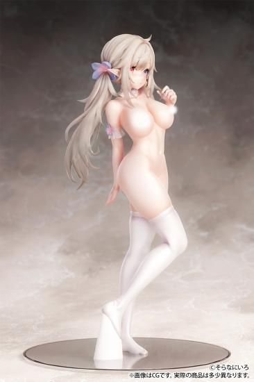 そらなにいろ イラスト 「純白エロフ」 脱衣ver.【再販】 1/6スケール塗装済み完成品フィギュア
