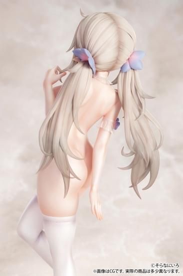 そらなにいろ イラスト 「純白エロフ」 脱衣ver.【再販】 1/6スケール塗装済み完成品フィギュア