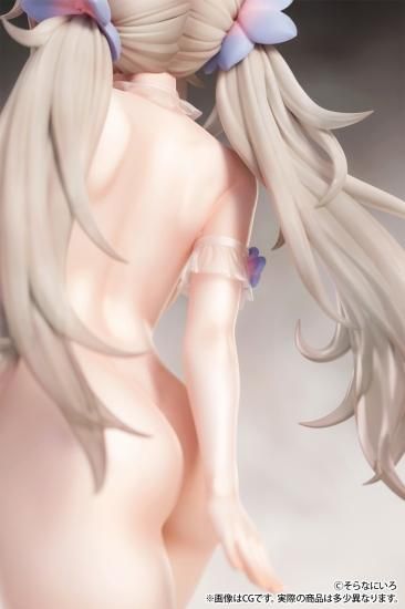 そらなにいろ イラスト 「純白エロフ」 脱衣ver.【再販】 1/6スケール塗装済み完成品フィギュア