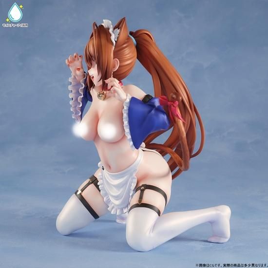 【限定100体】肉感少女 ねこ耳メイド ステラ モイスチャーアイver. 1/4スケール塗装済み完成品フィギュア