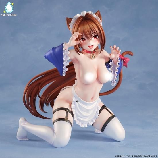 【限定100体】肉感少女 ねこ耳メイド ステラ モイスチャーアイver. 1/4スケール塗装済み完成品フィギュア
