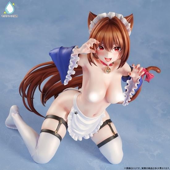 【限定100体】肉感少女 ねこ耳メイド ステラ モイスチャーアイver. 1/4スケール塗装済み完成品フィギュア