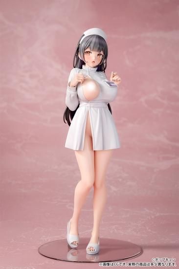 ポップキュン イラスト「ナースさん」 ごほうびver. 1/4スケール塗装済み完成品フィギュア