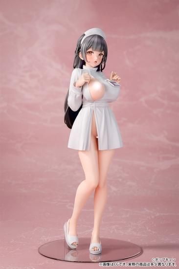 ポップキュン イラスト「ナースさん」 ごほうびver.【再販】 1/6スケール塗装済み完成品フィギュア