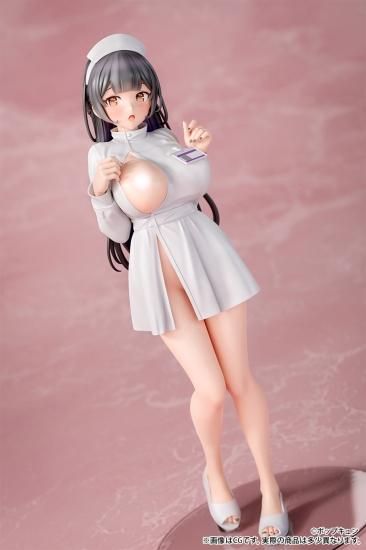 ポップキュン イラスト「ナースさん」 ごほうびver.【再販】 1/6スケール塗装済み完成品フィギュア