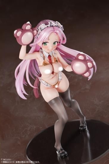 あじふらい イラスト 肉感少女 ドーテーレジスタンス「ももか」 1/4スケール塗装済み完成品フィギュア