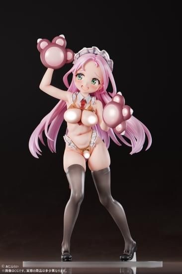 あじふらい イラスト 肉感少女 ドーテーレジスタンス「ももか」 1/4スケール塗装済み完成品フィギュア