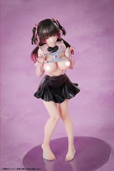 肉感少女 パンツであやとり 地雷系カノジョ「理沙」 1/4スケール塗装済み完成品フィギュア