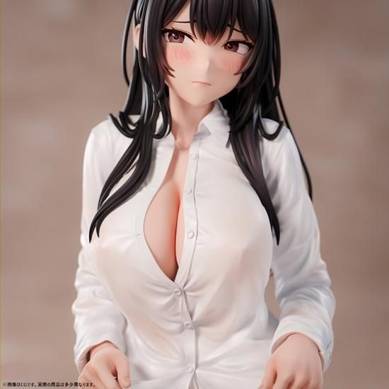 肉感少女 Yシャツカノジョ 沙夜 1/6スケール塗装済み完成品フィギュア