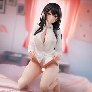 <img class='new_mark_img1' src='https://img.shop-pro.jp/img/new/icons1.gif' style='border:none;display:inline;margin:0px;padding:0px;width:auto;' />肉感少女 Yシャツカノジョ 沙夜  1/6スケール塗装済み完成品フィギュア
