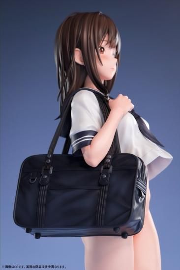 肉感少女 半裸登校 佐藤さん 1/4スケール塗装済み完成品フィギュア