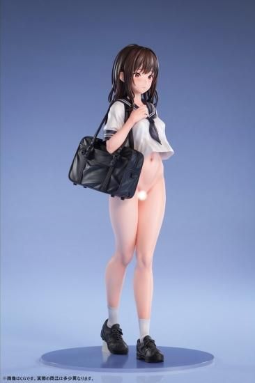 肉感少女 半裸登校 佐藤さん 1/4スケール塗装済み完成品フィギュア