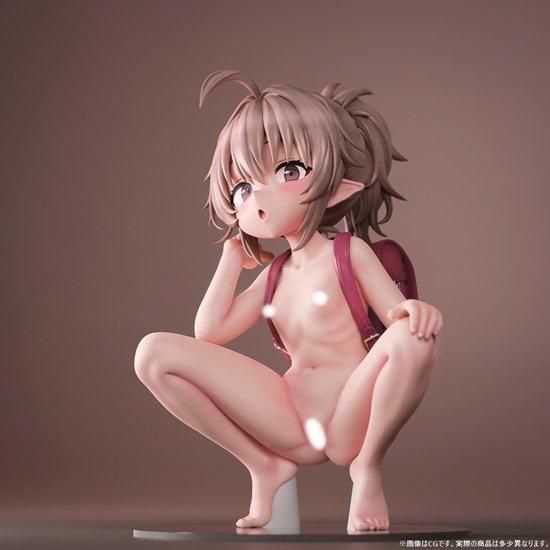 【限定100体 特典付き】肉感少女 エルフ ニコル  1/4スケール塗装済み完成品フィギュア