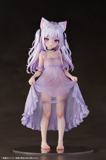 肉感少女 たくし上げ猫娘 ミヌエッタ  1/6スケール塗装済み完成品フィギュア