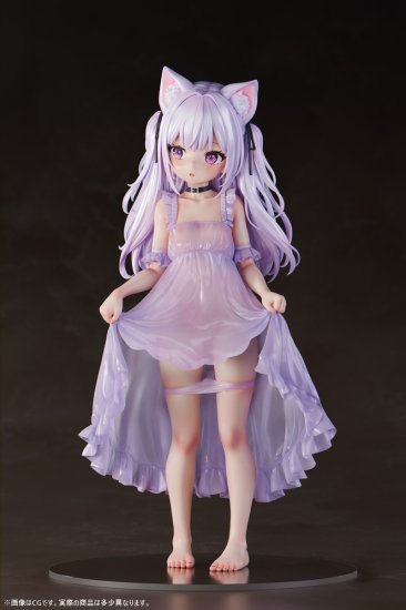 肉感少女 たくし上げ猫娘 ミヌエッタ  1/6スケール塗装済み完成品フィギュア