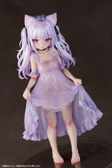 肉感少女 たくし上げ猫娘 ミヌエッタ  1/4スケール塗装済み完成品フィギュア