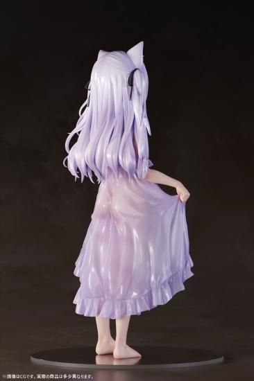 肉感少女 たくし上げ猫娘 ミヌエッタ  1/4スケール塗装済み完成品フィギュア