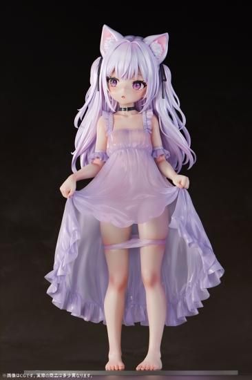 肉感少女 たくし上げ猫娘 ミヌエッタ  1/4スケール塗装済み完成品フィギュア