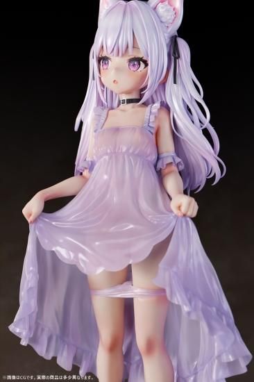 肉感少女 たくし上げ猫娘 ミヌエッタ  1/4スケール塗装済み完成品フィギュア