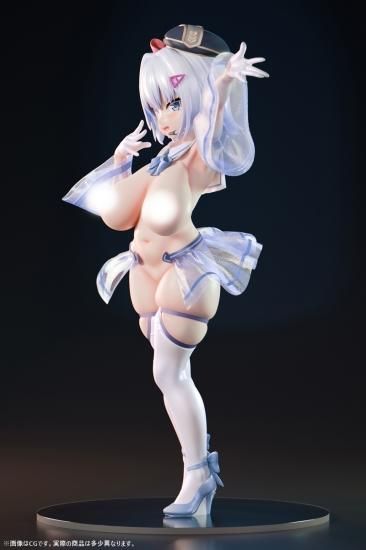 あじふらい イラスト 肉感少女 絶対清楚☆銀河系アイドル「プニア・ナール」 1/4スケール塗装済み完成品フィギュア