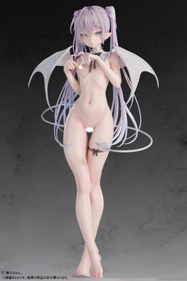 無人ちゃん。「白い悪魔ちゃん。」脱衣ver. 1/5スケール塗装済み完成品フィギュア