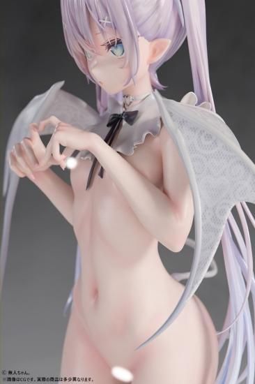 無人ちゃん。「白い悪魔ちゃん。」脱衣ver. 1/5スケール塗装済み完成品フィギュア