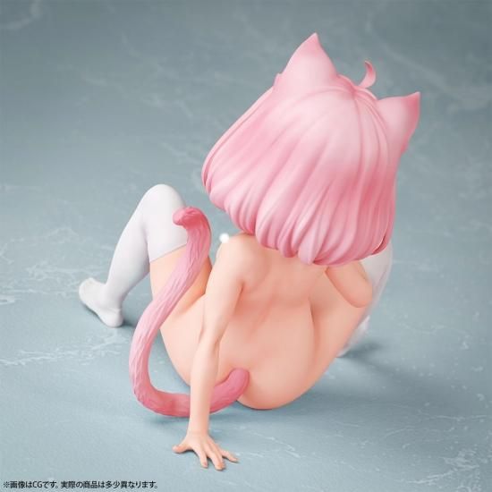 ウラ恋少女 擬人化ちびネコ マカロン   1/3スケール塗装済み完成品フィギュア