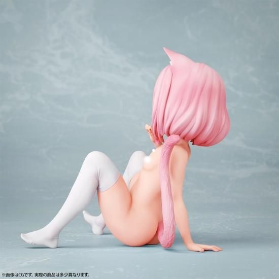 ウラ恋少女 擬人化ちびネコ マカロン   1/3スケール塗装済み完成品フィギュア