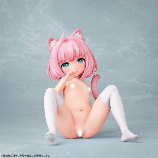 ウラ恋少女 擬人化ちびネコ マカロン   1/3スケール塗装済み完成品フィギュア