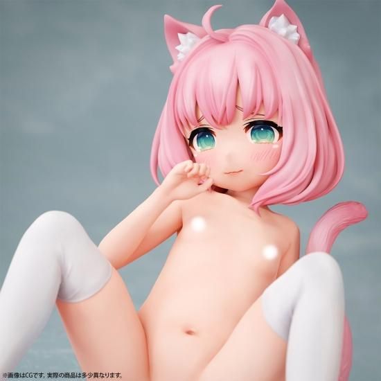 ウラ恋少女 擬人化ちびネコ マカロン   1/3スケール塗装済み完成品フィギュア